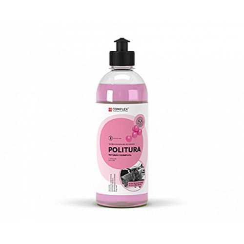 Матовая полироль-очиститель для пластиковых, виниловых и кожаных изделий Politura, 0,5 л